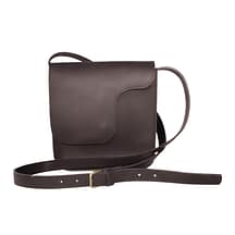 Petite sacoche homme Baroudeur II en cuir