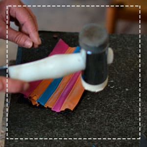 Travail du cuir