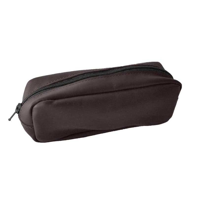 Visualiser la trousse cuir marron café