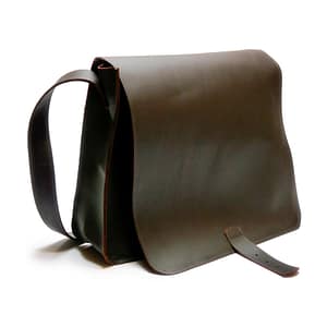 Sacoche grand baroudeur en cuir