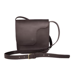 Petite sacoche homme Baroudeur II en cuir