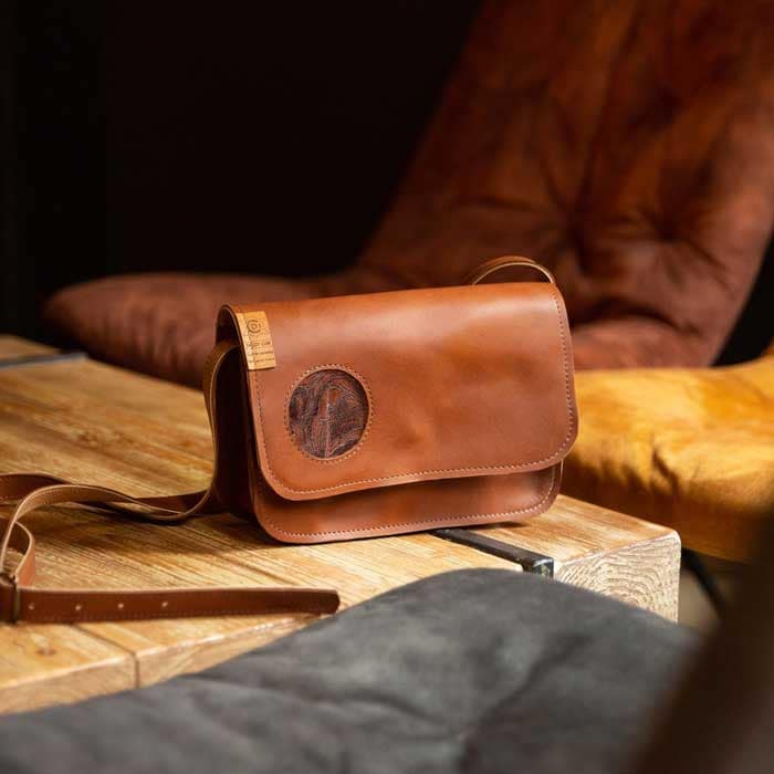 Visuel d'ambiance du sac en cuir Catimoyen