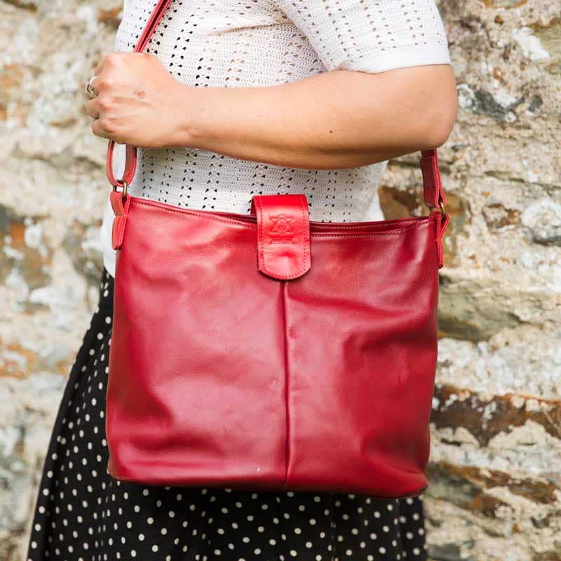 sac en cuir saxo mis en situation