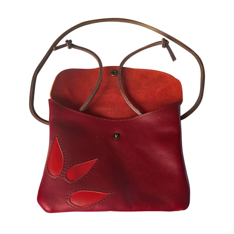 Image présentant le sac pochette ouvert